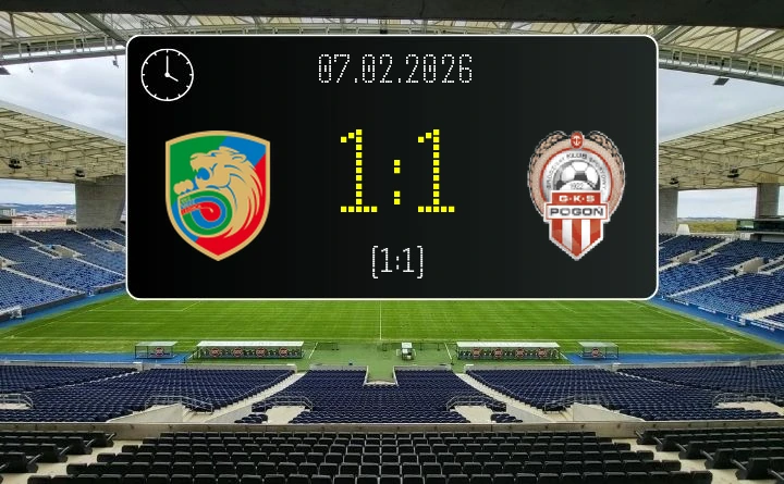 Pogoń Grodzisk Mazowiecki remisuje z Miedzią Legnica w meczu Betclic 1. liga