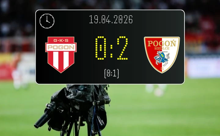 [PIŁKA NOŻNA] W 29. kolejce Betclic 1. ligi – Pogoń Grodzisk Mazowiecki – Pogoń Siedlce 0:2