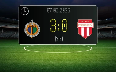 [PIŁKA NOŻNA] Chrobry Głogów – Pogoń Grodzisk Mazowiecki 3:0 – Pewne zwycięstwo gospodarzy w Betclic 1. lidze