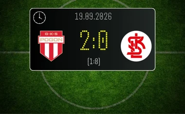 [PIŁKA NOŻNA] Pogoń Grodzisk Mazowiecki – ŁKS Łódź 2:0 – zwycięstwo lidera w Betclic 1. lidze