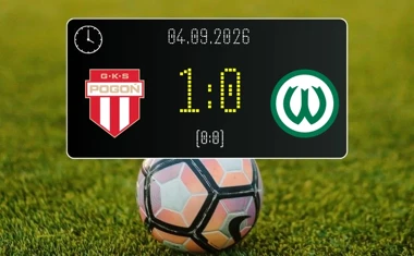 [PIŁKA NOŻNA] Pogoń Grodzisk Mazowiecki – Warta Poznań 1:0. Lider Betclic 1. ligi znów wygrywa u siebie
