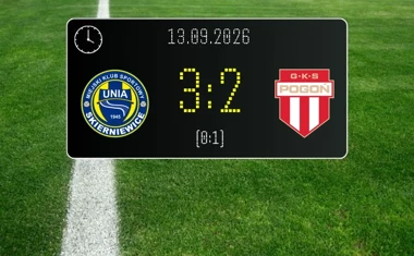 [PIŁKA NOŻNA] Betclic 1. liga: Unia Skierniewice – Pogoń Grodzisk Mazowiecki 3:2. Gospodarze odwrócili losy meczu