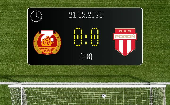 [PIŁKA NOŻNA] Znicz Pruszków – Pogoń Grodzisk Mazowiecki 0:0 – remis w Betclic 1. lidze