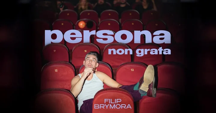 Grafika promocyjna wydarzenia Filip Brymora: „persona non grata” — stand-up w Grodzisku Mazowieckim