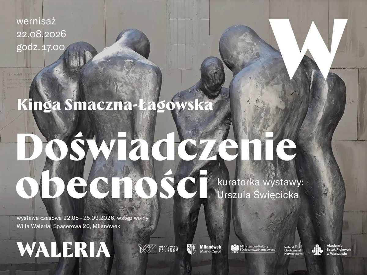 Grafika promocyjna wydarzenia Kinga Smaczna-Łagowska „Doświadczenie Obecności”