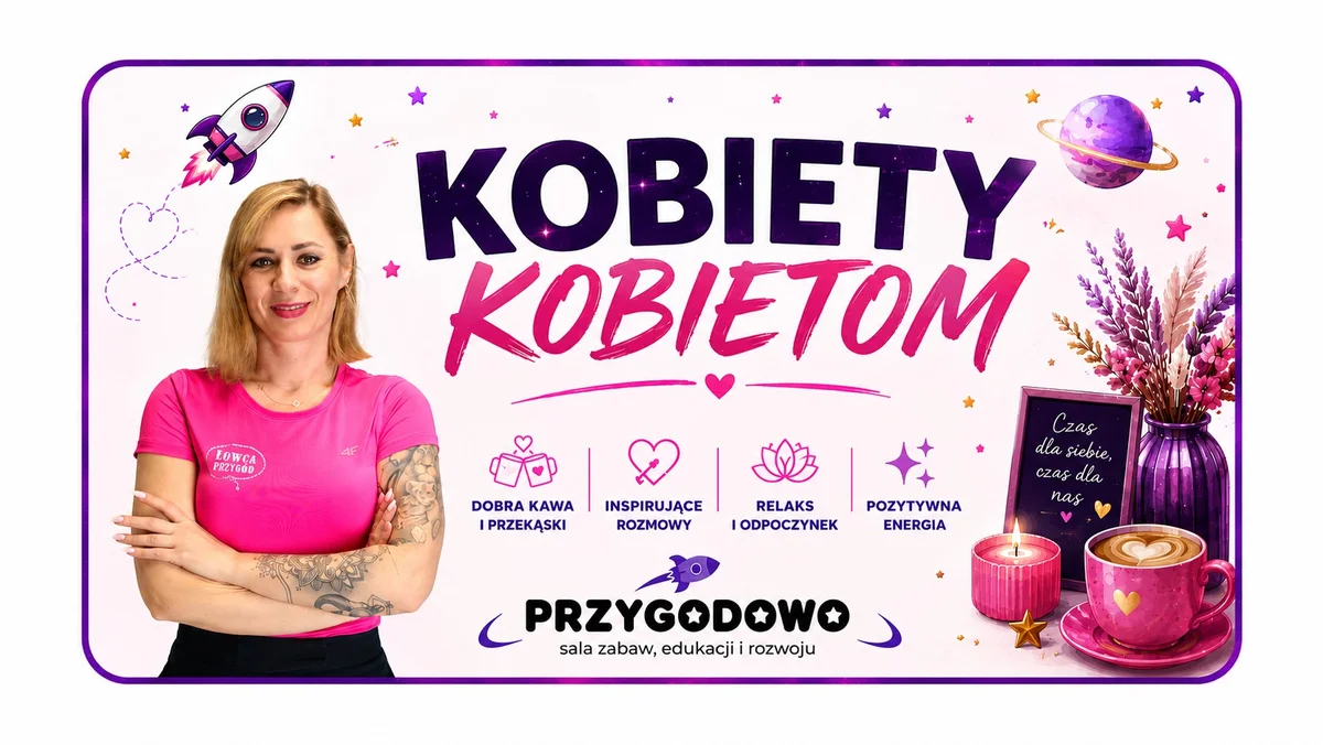 Grafika promocyjna wydarzenia Kobiety Kobietom – kobiece śniadanie
