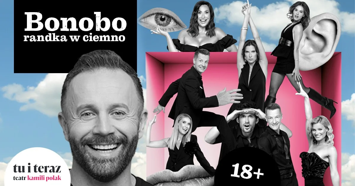 Grafika promocyjna wydarzenia Komediowy spektakl „Bonobo” w Grodzisku Mazowieckim