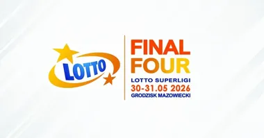 Grafika promocyjna wydarzenia Final Four LOTTO Superligi 2026 w Grodzisku Mazowieckim