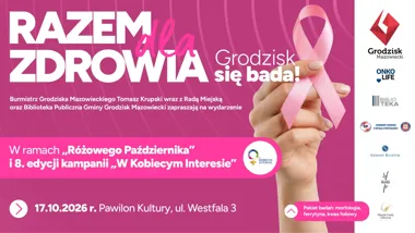 Grodzisk Mazowiecki na różowo