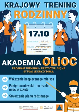 Grafika promocyjna wydarzenia Krajowy Trening Rodzinny