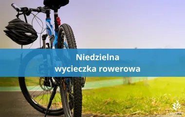 Grafika promocyjna wydarzenia Niedzielna wycieczka rowerowa na Kopiec Powstania Warszawskiego