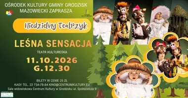 Niedzielny Teatrzyk – „Leśna sensacja” w Grodzisku