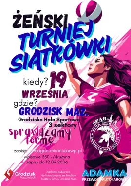 Żeński Turniej Siatkówki w Grodzisku