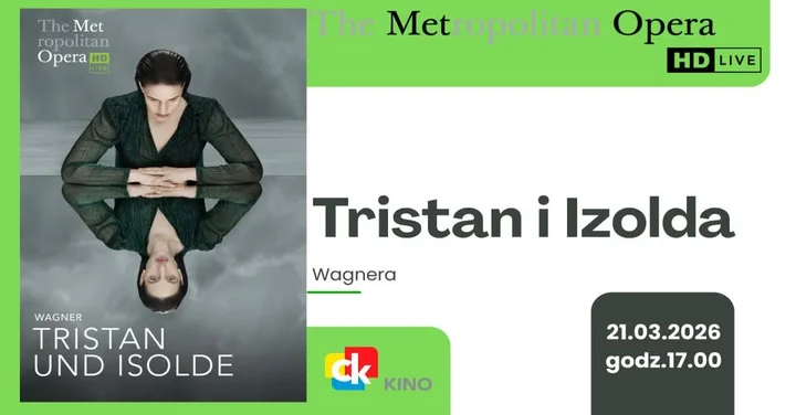 Grafika promocyjna wydarzenia Tristan i Izolda (Wagner) — transmisja z The Metropolitan Opera