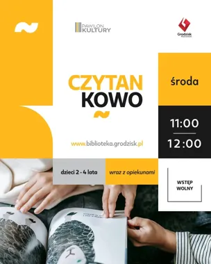 Czytankowo w Pawilonie Kultury - środa z książką, ruchem i kredką