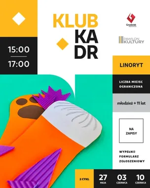 Klub Kadr w Grodzisku Mazowieckim - młodzi nauczą się ożywiać zdjęcia