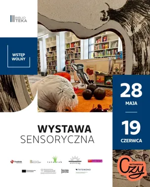 Książki, których można dotknąć - w Grodzisku Mazowieckim ruszyła wystawa, która zmienia czytanie w przygodę dla wszystkich zmysłów