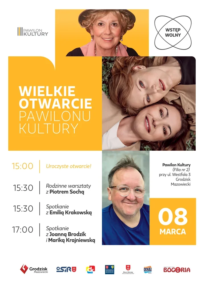 Pawilon Kultury w Grodzisku otwiera drzwi - niedzielne święto książek, spotkań i warsztatów