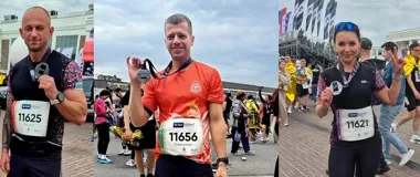 Grodziscy strażacy pobiegli w półmaratonie prosto do krajowej czołówki