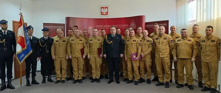 Ślubowanie i nominacje w Komendzie PSP w Grodzisku - fala awansów