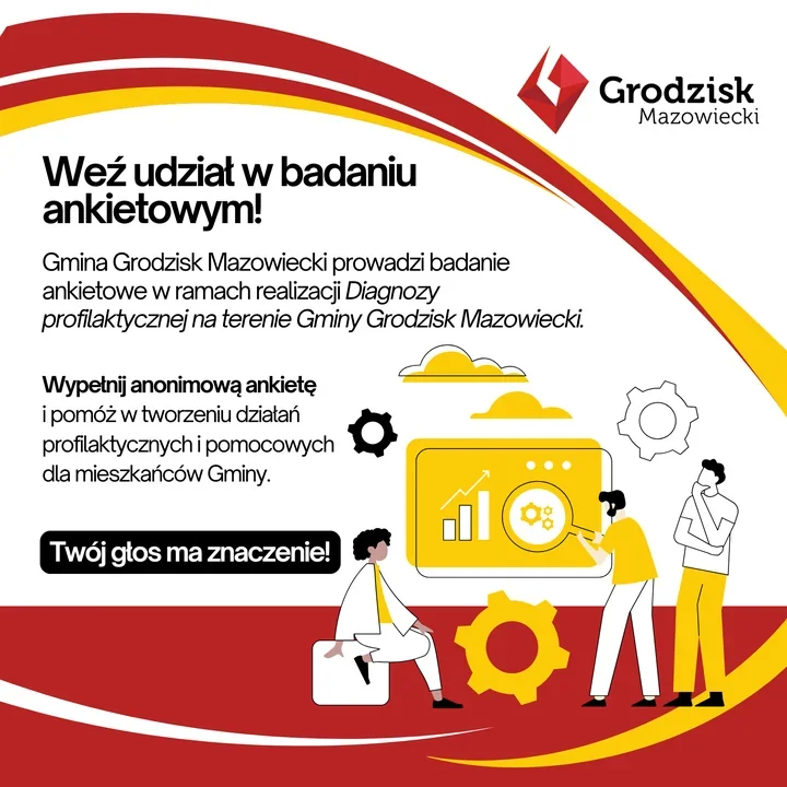 Anonimowa ankieta ma pokazać, gdzie w Grodzisku najbardziej potrzebne jest wsparcie