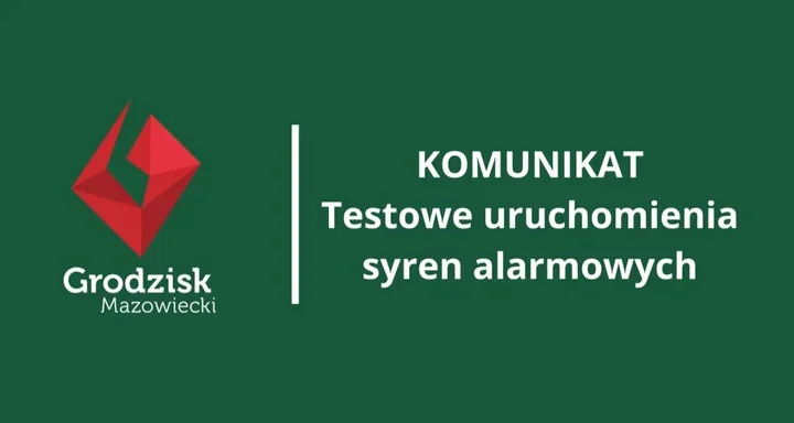 Jednominutowe syreny zabrzmią na Mazowszu. To będą ćwiczenia