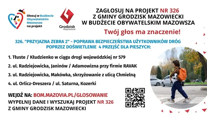 Cztery przejścia mogą być lepiej widoczne. Projekt czeka na głosy