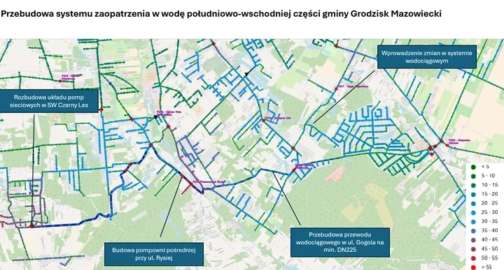 Woda pod presją. W Książenicach i Radoniach padły konkretne zapowiedzi
