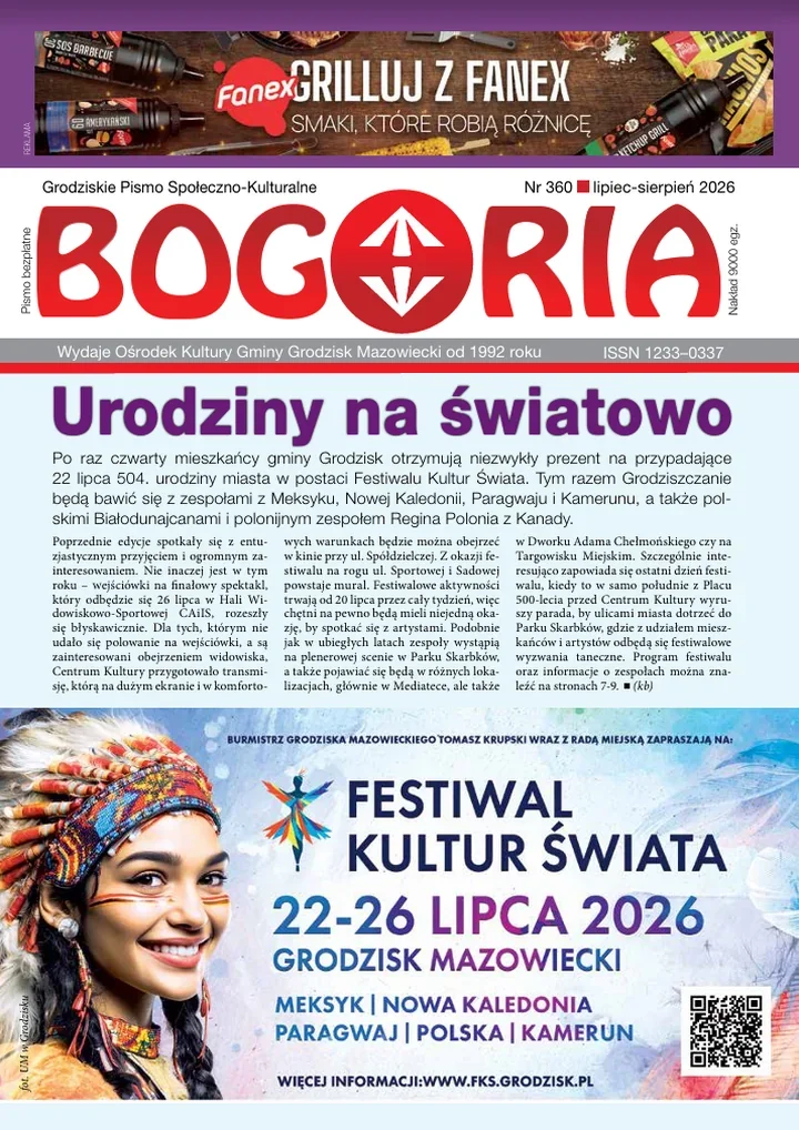 Wakacyjna „Bogoria” zabiera czytelników w podróż przez Grodzisk