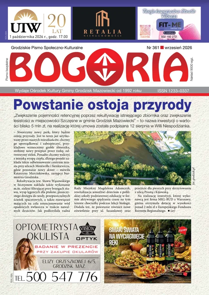 Nowa „Bogoria” łączy retencję, dziki i górską wyprawę