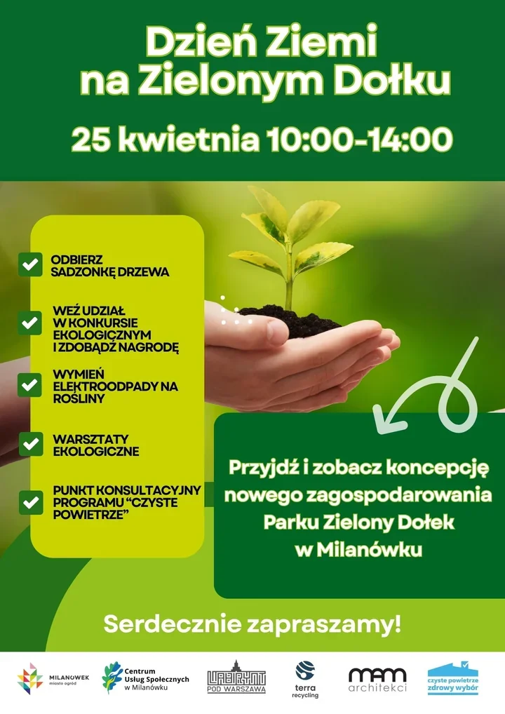 Na Zielonym Dołku pokażą nową wizję terenu i rozdadzą sadzonki