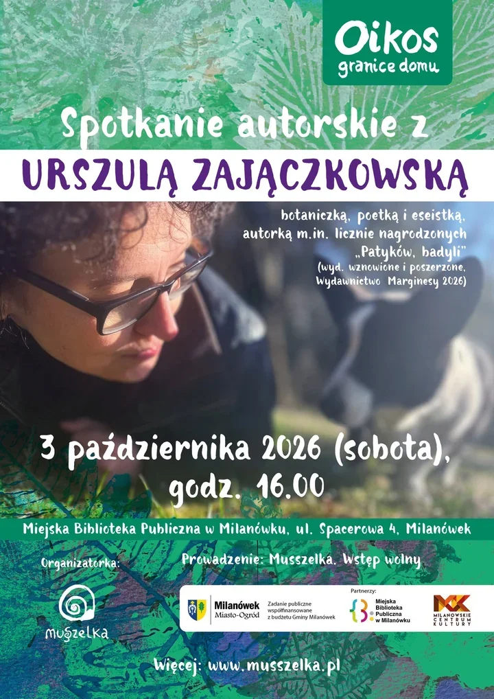 Rośliny, zwierzęta i wspólny dom. Jesienne spotkania w Milanówku