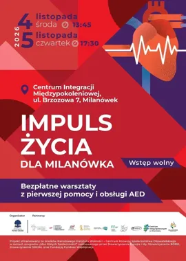 Dwa bezpłatne szkolenia w Milanówku. Nauka pierwszej pomocy i obsługi AED