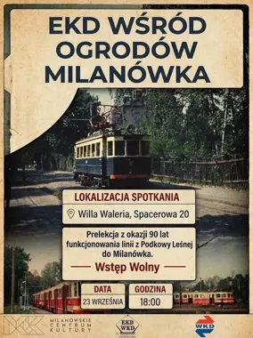 90 lat linii do Milanówka. Archiwalne zdjęcia i wspomnienia