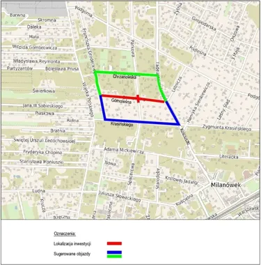 Przebudowa Górnoleśnej oznacza zamknięcie Grodeckiego dla ruchu