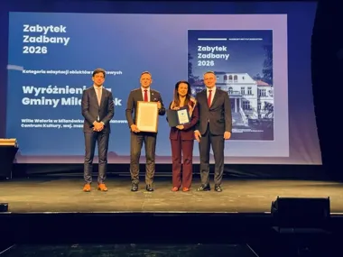 Willa Waleria doceniona w konkursie „Zabytek Zadbany”