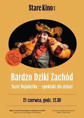 Skunksik, szeryf i kradzieże kur. Dziecięcy western zagra w Starym Kinie
