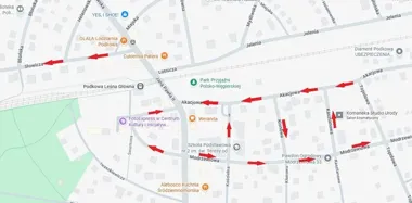 Jednokierunkowe odcinki w centrum Podkowy Leśnej. Kierowcy muszą uważać