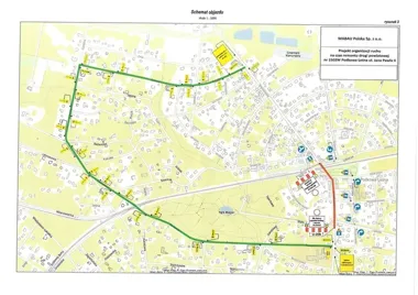 Utrudnienia w ruchu w Podkowie Leśnej – zamknięcie odcinka Brwinowskiej i Jana Pawła II