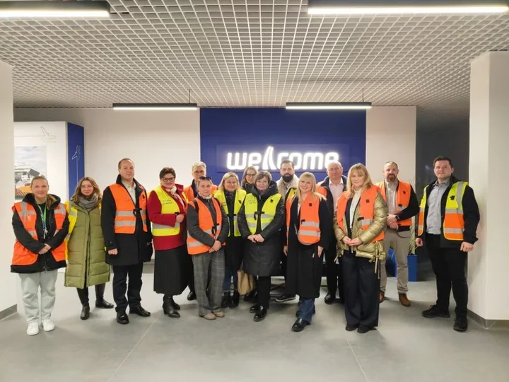 Wizyta studyjna BCU na Lotnisku Chopina i w siedzibie Welcome Airport Services