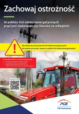 Maszyna zbyt blisko linii może skończyć się tragedią. Zasady są jasne